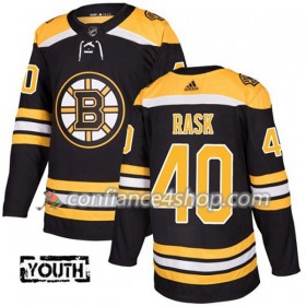 Adidas Maillot de Hockey Boston Bruins Tuukka Rask 40 2017-2018 Noir Authentic - Enfant